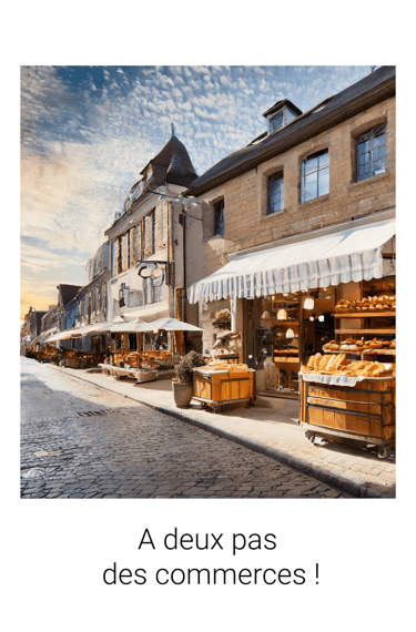 a street scene with a street scene of a street with a variety of shops