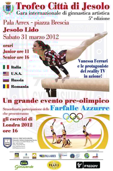 Locandina Trofeo Città di Jesolo 2012