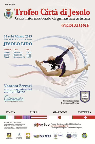 Locandina Trofeo Città di Jesolo 2013