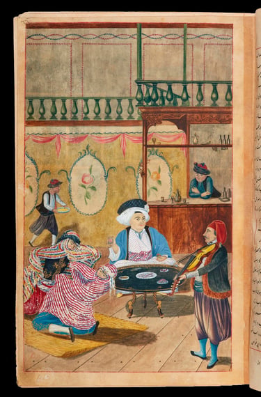 Manuscript. Illustrated compendium of erotic texts  209 leaves