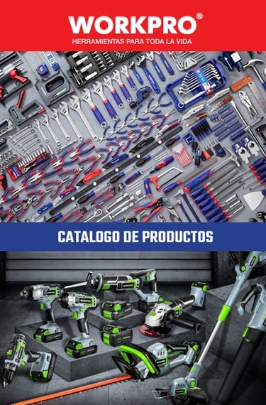 Catálogo de productos Workpro con amplia gama de herramientas eléctricas y manuales - A1 Suministros