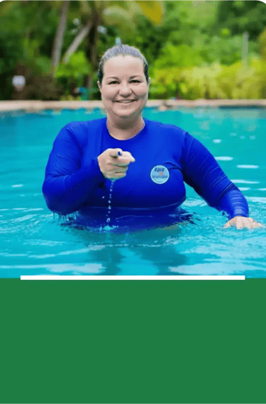 Foto da Fisioterapeuta Viviane Veiga, profissional Educadora Física na Clínica Lanna Moraes