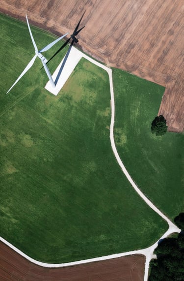 Champs d’éoliennes à Rochefort-sur-la Côte (52)