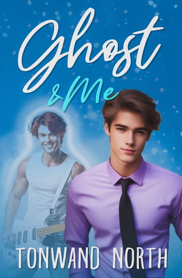 book cover for Ghost and Me by Tonwand North