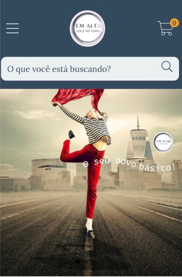 Apresentação de e-commerce e loja virtual em alta desenvolvida com foco em vendas pela CVO Digital