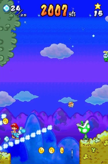 Yoshi's Touch and Go - Piranha Attack