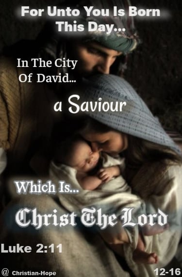 Unto You Is Born This Day A Saviour
