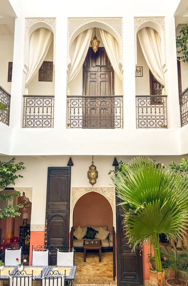 Riad avec Patio dans la Médina - HEBERGEMENT A MARRAKECH