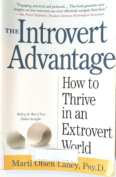 Introverted advantage book cover