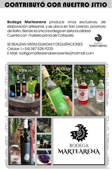 Imagen: Bodega Artesanal Martearena