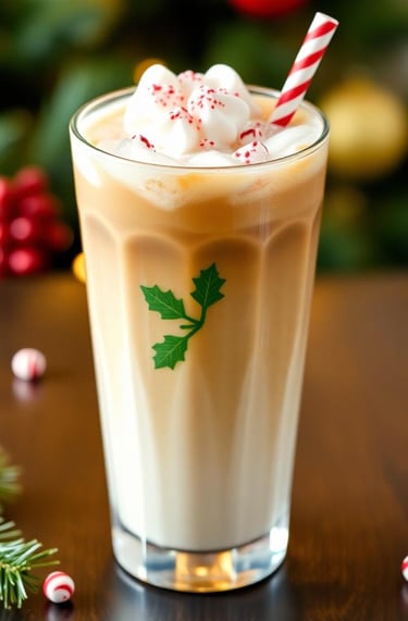 Peppermint Iced Coffee