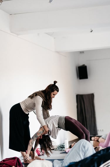 posture du pont formation yoga