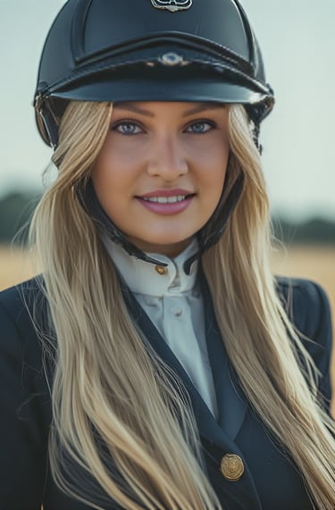 Jenny MacElroy; Equestrian Club Yearbook entry, Age 16