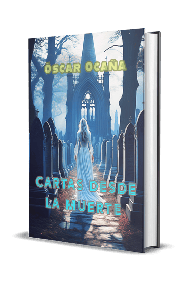 Portada del libro de cortos teatrales 'Cartas desde la Muerte' de Óscar Ocaña Parrón