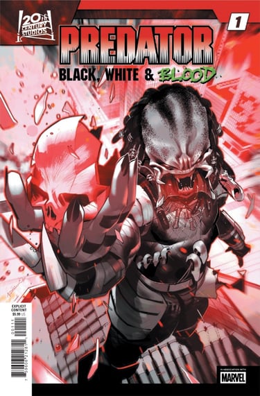 Predator: Black, White & Blood #1