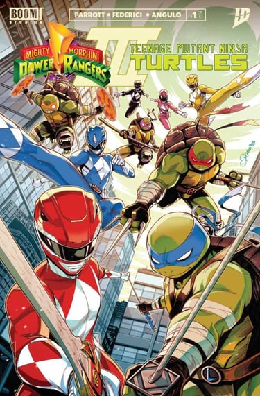 Mighty Morphin Power Rangers / Teenage Mutant Ninja Turtles III #1