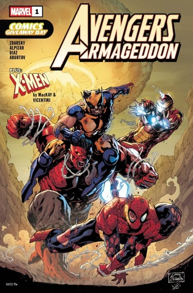 Comics Giveaway Day 2026: Armageddon / X-Men #1