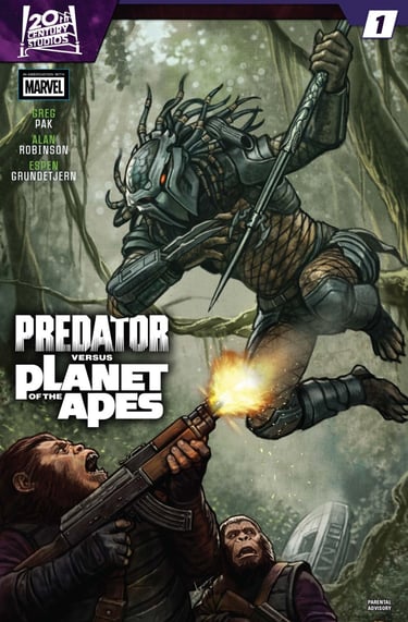 Predator vs. the Planet of the Apes #1