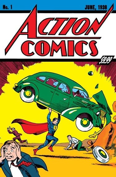 Action Comics #1 Facsimile Edition 2025 Superman Day 2025 Joe Shuster Variant