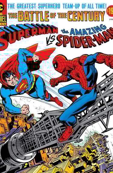 50th Anniversary Treasury Edition – Superman vs. The Amazing Spider-Man Facsimile Edition #1