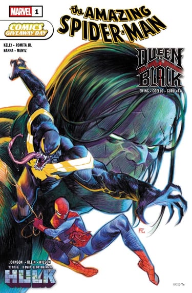 Comics Giveaway Day 2026: Amazing Spider-Man / Queen in Black #1