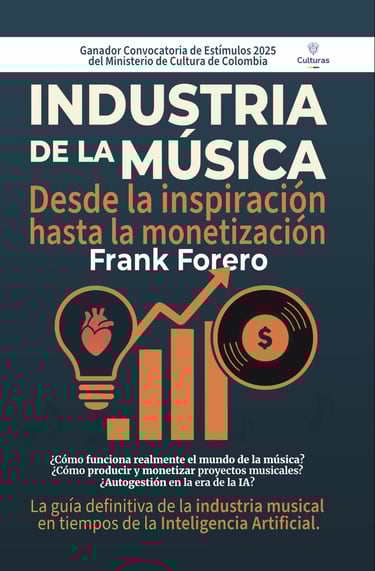 Libro "Industria de la música: desde la inspiración hasta la monetización"