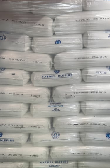 material plástico de polipropileno