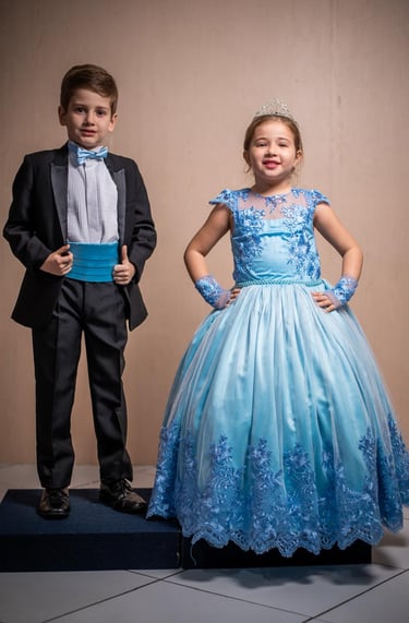 Traje daminha e pajem casamento - Sublime Recife 