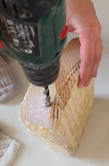 création d'une table basse en bois