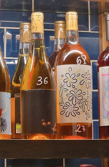 Orange wine e vino rosato Tasi Biologico vegan per ristoranti wine bar enoteche