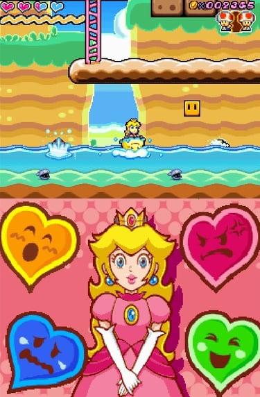 Super Princess Peach - Parasol Boating