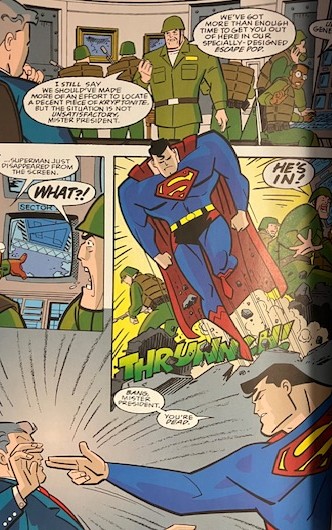 Superman Adventures - Superman Takes the White House