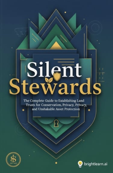 Silent Stewards: The Complete Guide to Establishing Land Trusts for Conservation, Privacy,