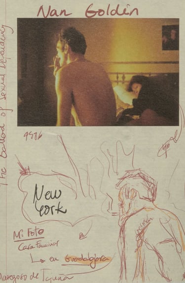 Nan Goldin, reinterpretación emocional de la fotografía autobiográfica contemporánea