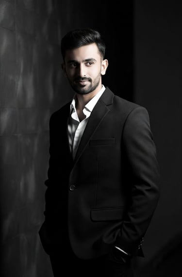 Photo of Mr. Bharat, the Co-founder of company.