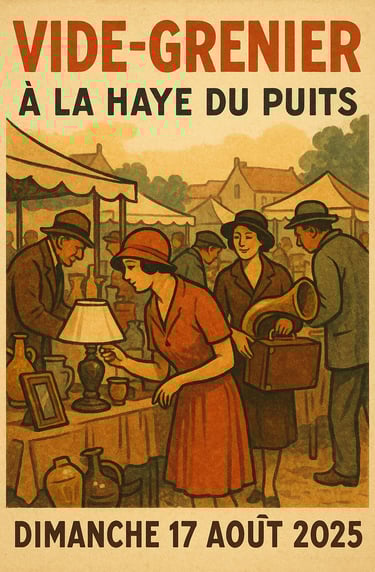 Vide Grenier la haye du puits