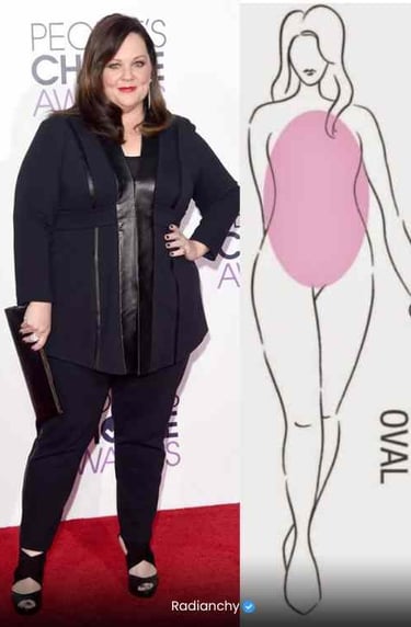 a woman in a black jacket and a drawing of a woman
