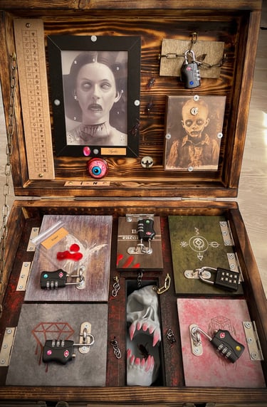 escape box mallette horreur