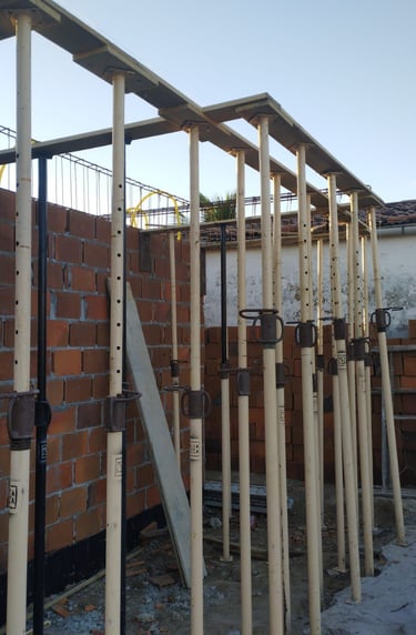 escoramento metalico