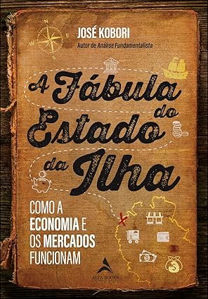 Essa imagem representa o livro A Fábula do Estado da Ilha