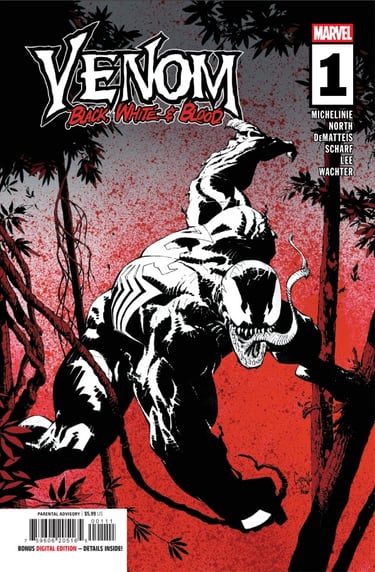 Venom: Black, White & Blood #1 by Greg Capullo