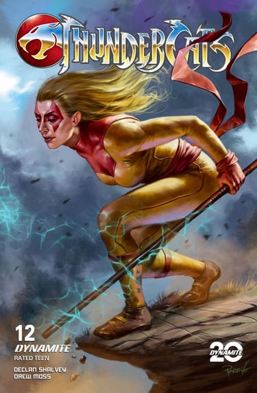 Thundercats 12 comic book cover