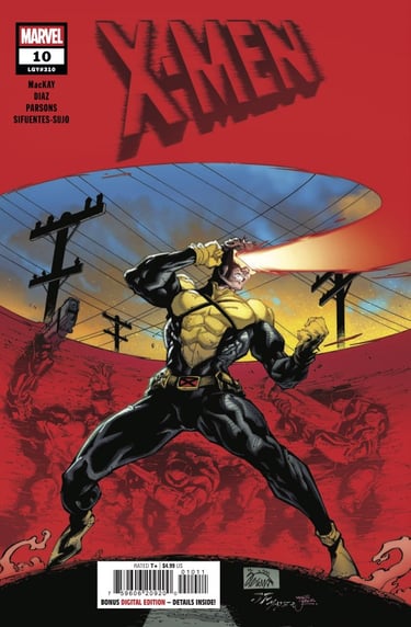 X-Men 10 comic book review