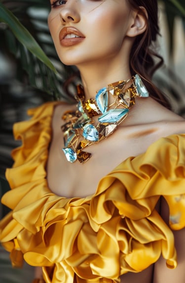 Statement Plastic Jewelry
