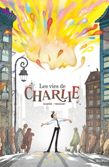 Première de couverture de la BD Les vies de Charlie