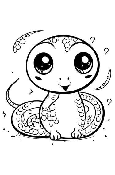 a cute little dragon coloring pages