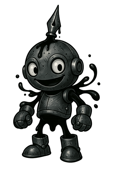 Ink & Iron Mascot
