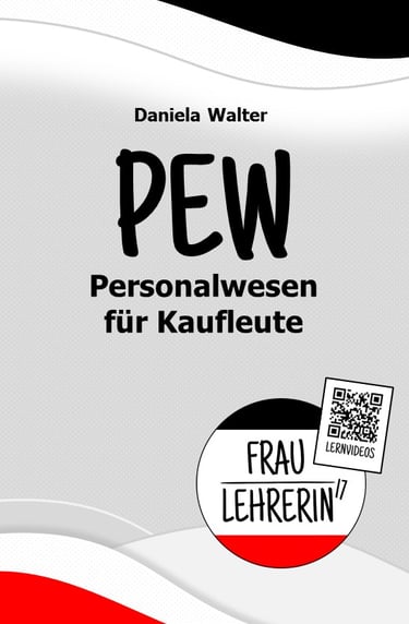 PEW Buch - Personalwesen für Kaufleute  #fraulehrerin17