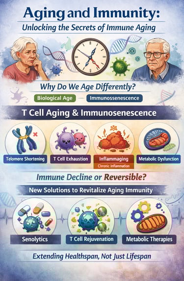 7 Science-Backed Ways to Revitalize the Aging Immune System and Support Longevity
