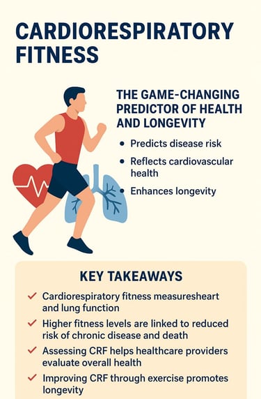 Cardiorespiratory Fitness: The Key Predictor of Health & Longevity